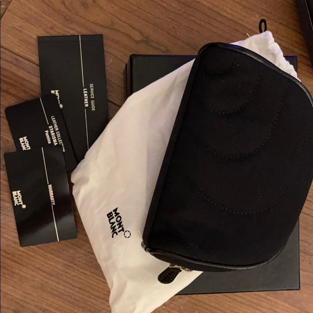Mont Blanc black bag